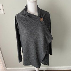 Bobeau Wrap Cardigan size M-petite